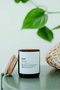 Dictionary Candle - Dad - The Commonfolk - Splash Swimwear  - candles, gifting, health & beauty, new arrivals, Nov22, the commonfolk - Splash Swimwear 