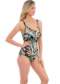 Fantasie Bamboo Grove E/F Underwire V-Neck One Piece Splash Swimwear One Pieces