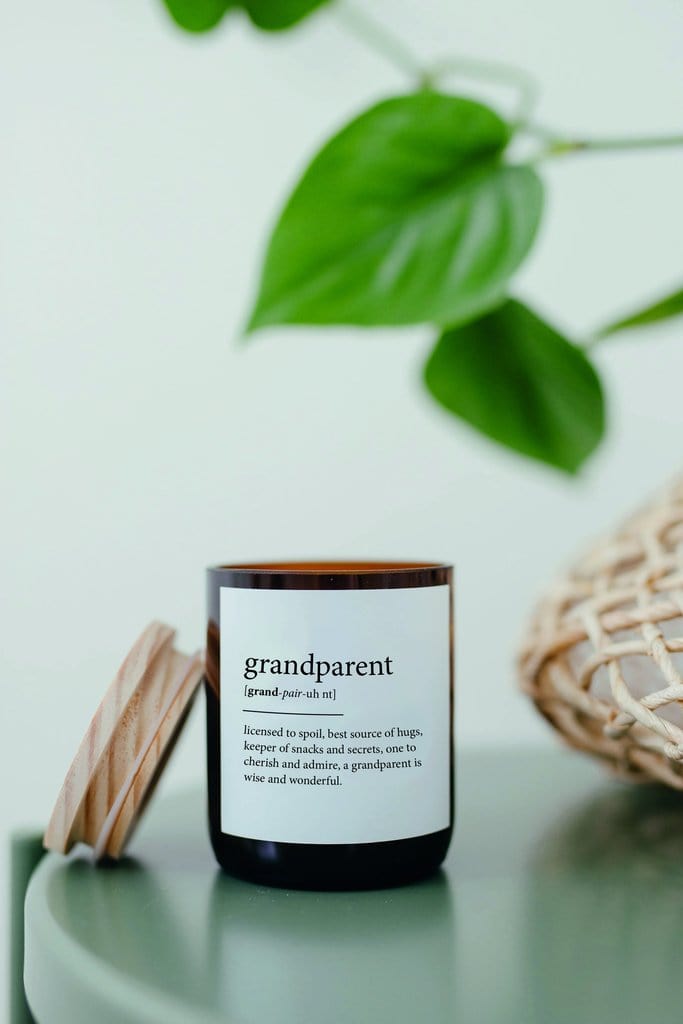 Dictionary Candle - Grandparent - The Commonfolk - Splash Swimwear  - candles, gifting, health & beauty, new arrivals, Nov22, the commonfolk - Splash Swimwear 