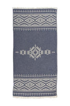 Hammamas Aztec Turkish Towel Splash Swimwear Beach Towels Navy 1000008702