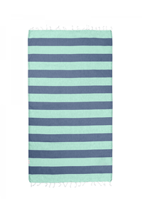 Hammamas Bold Turkish Towel Splash Swimwear Beach Towels Spearmint/Azure 1000011126