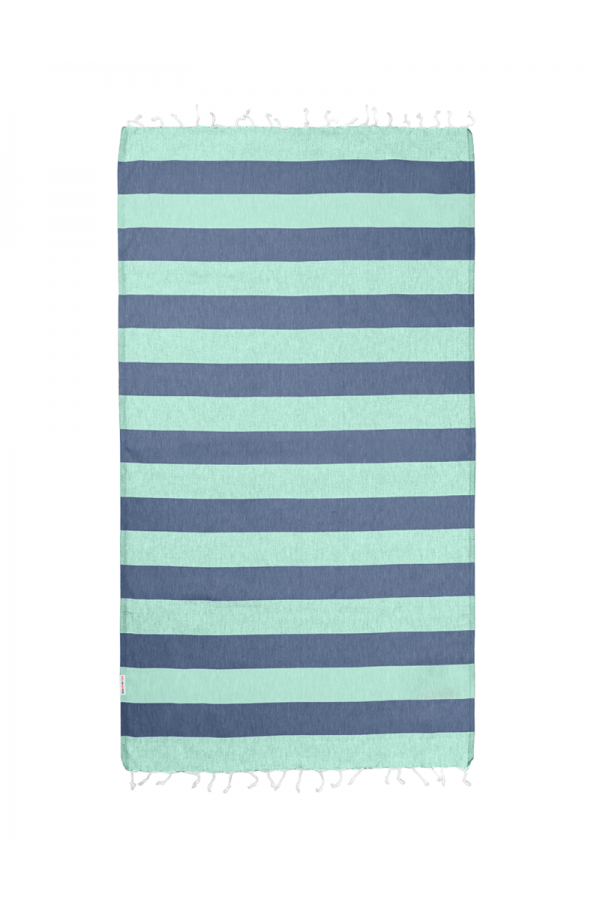 Hammamas Bold Turkish Towel Splash Swimwear Beach Towels Spearmint/Azure 1000011126