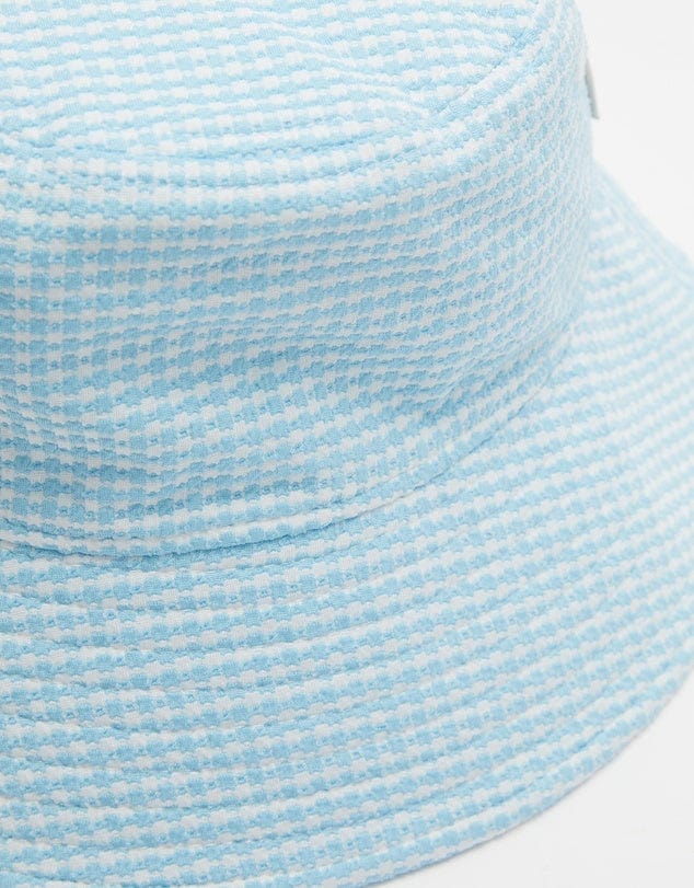 Maisy Check Bucket Hat - Blue - Rhythm - Splash Swimwear  - hats, Oct22, rhythm women - Splash Swimwear 
