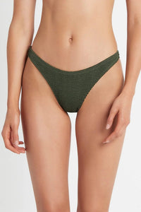 Eco Sinner Brief - Khaki - Bond Eye - Splash Swimwear  - bikini bottoms, bond eye, women swimwear - Splash Swimwear 