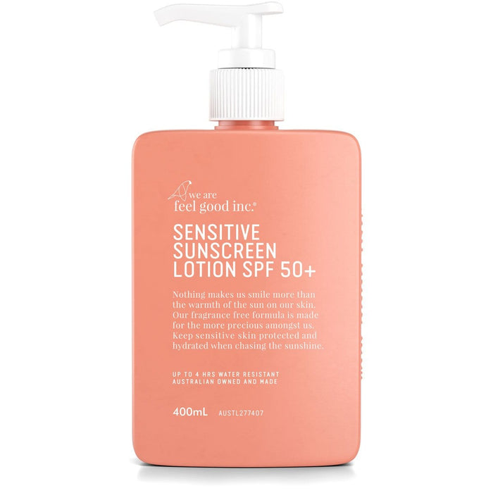 Sensitive Sunscreen SPF50+ 400ml - We Are Feel Good Inc. - Splash Swimwear  - health & beauty, WAFG - Splash Swimwear 
