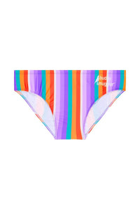Purple Vertical Stripes* - Budgy Smuggler - Splash Swimwear  - Budgy Smuggler, Dec22, mens swim, mens swimwear, new arrivals, new mens, new swim - Splash Swimwear 