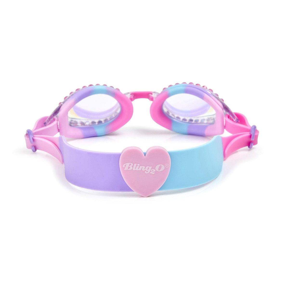 Swim Goggles Classic Edition - Bubblegum Blue - Bling2o - Splash Swimwear  - bling2o, goggles, kids goggles, new kids - Splash Swimwear 