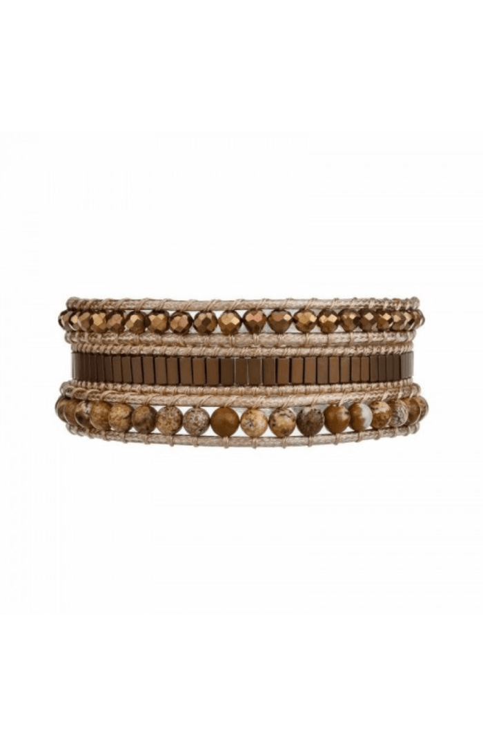 Noosa Living Bronzed Goddess Three Wrap Bracelet NA134 Splash Swimwear Accessories 1000014386