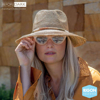 Rigon Headwear Before Dark Jodie Raffia Hat BD377 Splash Swimwear Hats M/L / Natural 9328897015305