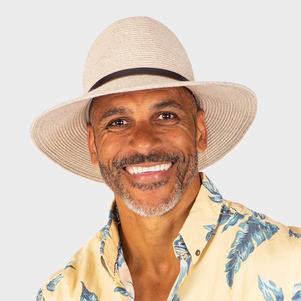 Rigon Headwear Cancer Council Cafe Darby Fedora Splash Swimwear Hats