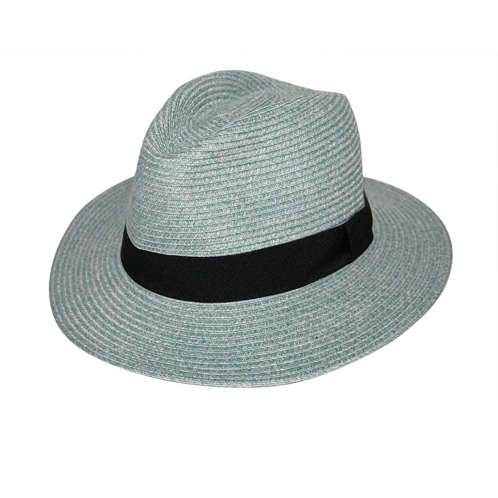 Rigon Headwear Cancer Council Cafe Fedora Hat Splash Swimwear Hats Seafoam / XXL (63cm) 1000017174