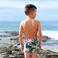 Salty Ink Kids Boys Mash Up Euroleg Splash Swimwear kids