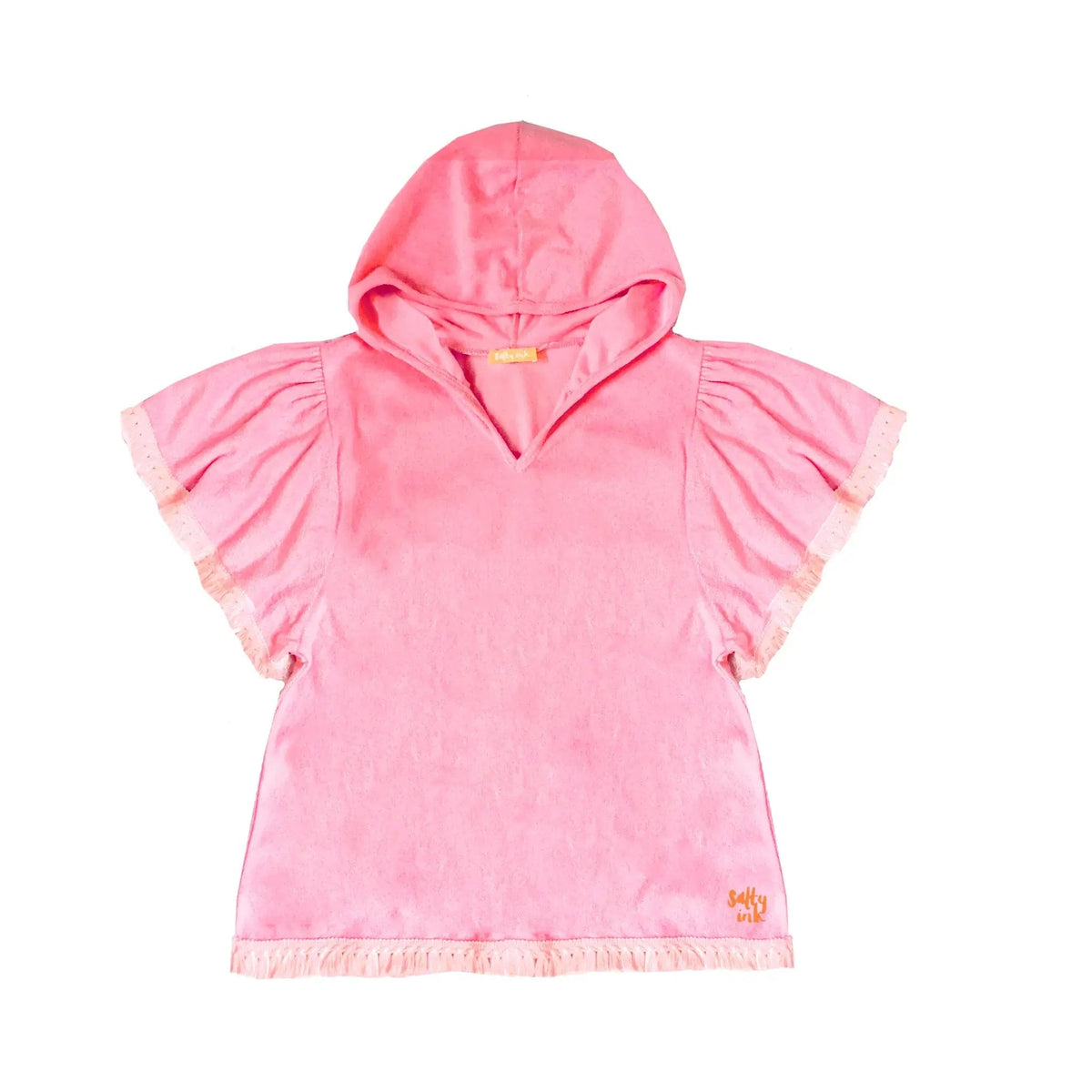 Salty Ink Kids Candy Pink Coverup Splash Swimwear Girls 00-7