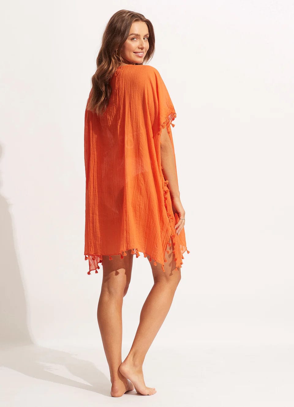 Amnesia Kaftan - Seafolly - Splash Swimwear  - June22, kaftans & cover ups, Seafolly, Womens - Splash Swimwear 