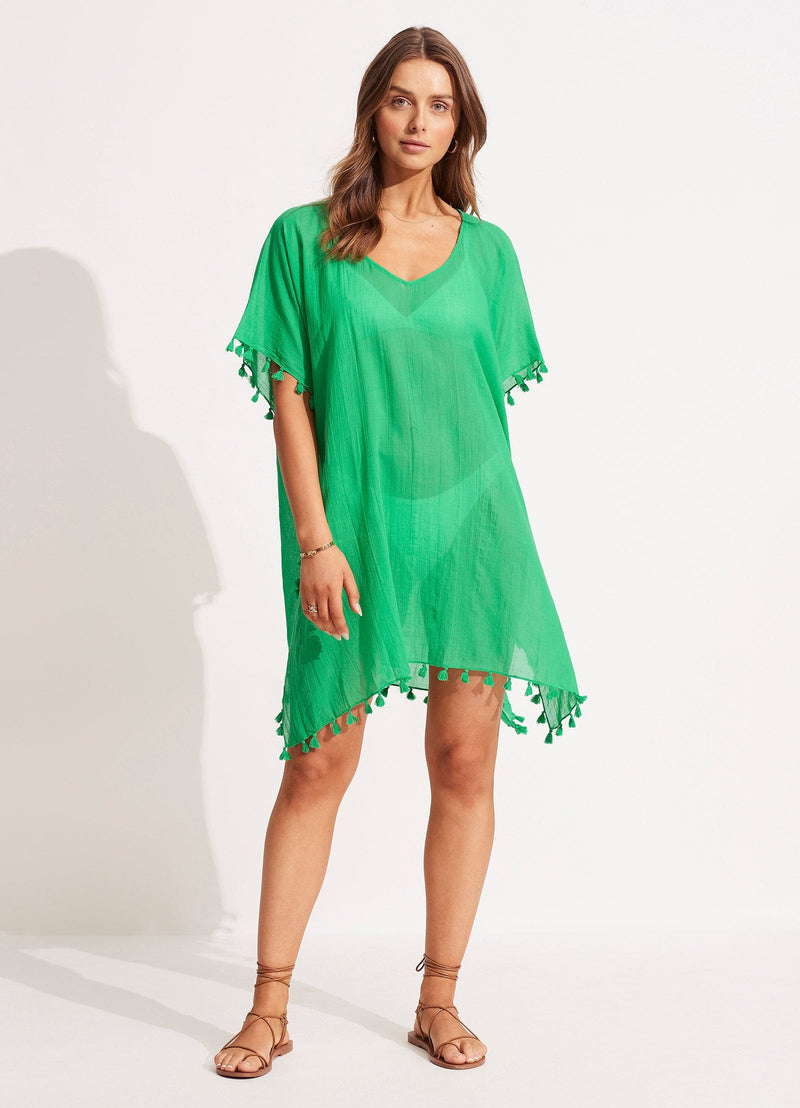 Amnesia Kaftan - Seafolly - Splash Swimwear  - June22, kaftans & cover ups, Seafolly, Womens - Splash Swimwear 