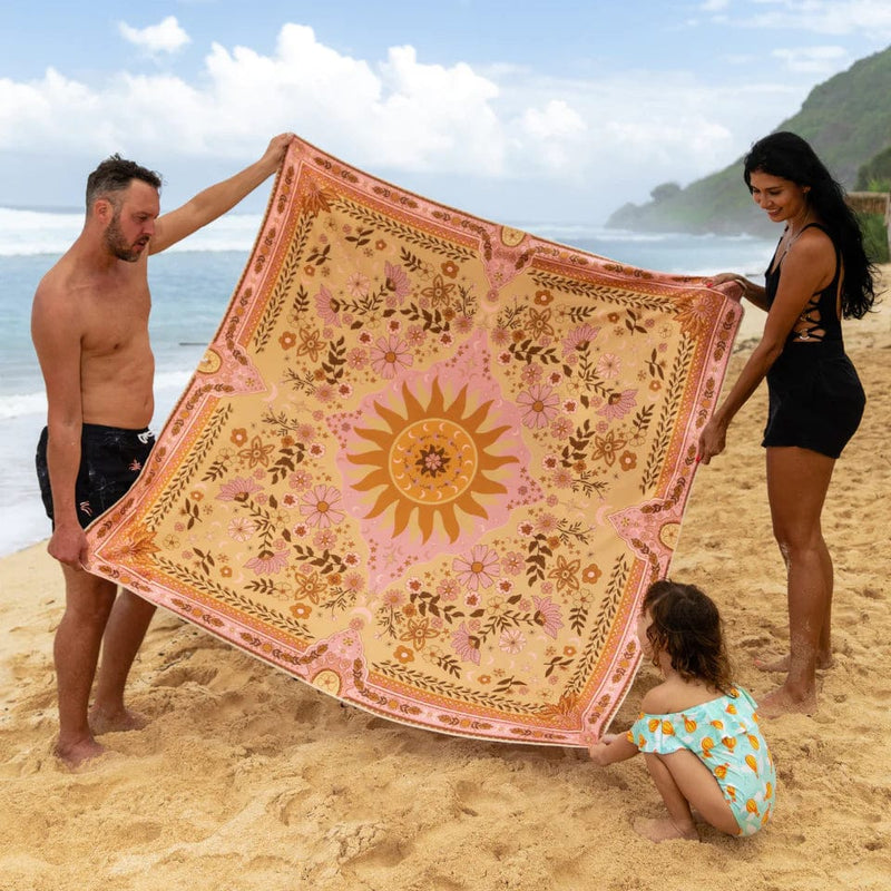 SomerSide Boho Sun Towel - XL XLBS160 SomerSide Desert Palms Towel XL Splash Swimwear Beach Towels 2000575001202