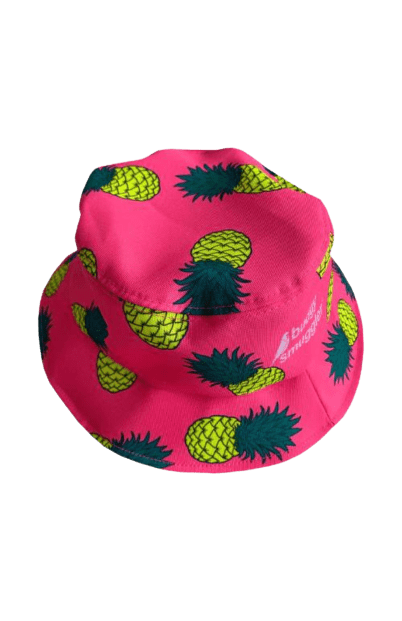 Pink Fineapple Bucket Hat - Budgy Smuggler - Splash Swimwear  - Budgy Smuggler, hats, July22 - Splash Swimwear 