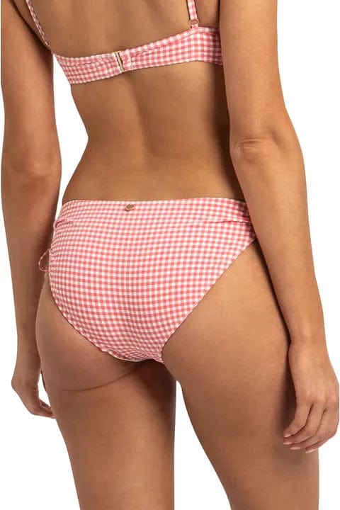 Gidget Tie Side Pant -Pink - Sunseeker - Splash Swimwear  - Bikini Bottom, Mar23, new arrivals, new swim, sunseeker, women swimwear - Splash Swimwear 