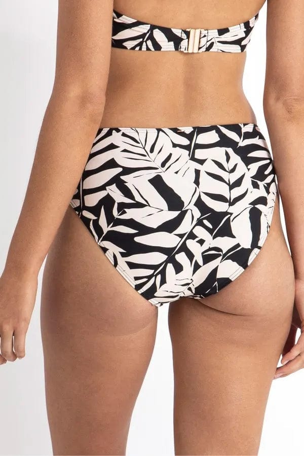 Sunseeker Camo Ruched Midrise Pant Splash Swimwear Bikini Bottoms