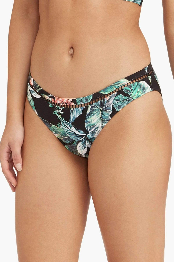 Tango Regular Bikini Pant - Black - Sea Level - Splash Swimwear  - Bikini Bottom, Mar22, new swim, SALE, sea level, women swimwear - Splash Swimwear 