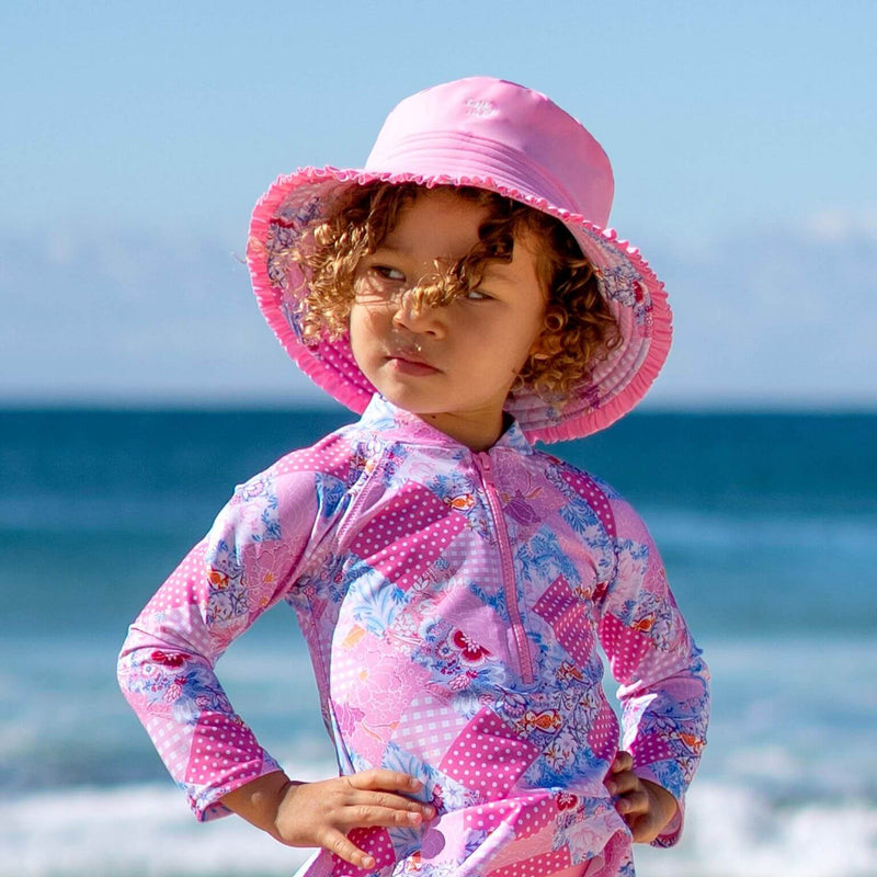 Miss Dollhouse Swim Hat - Salty Ink - Splash Swimwear  - girls 00-7, kids, salty ink, Sep22, Swim Seperates - Splash Swimwear 
