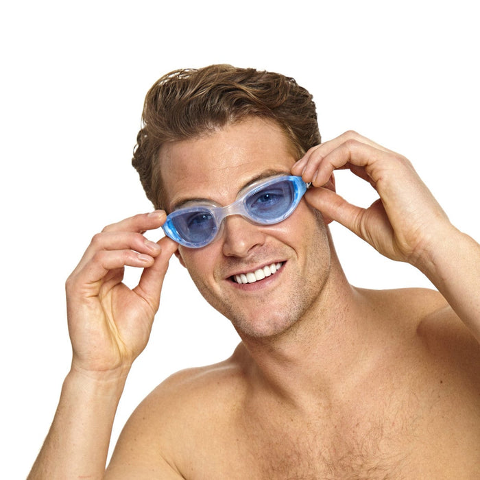 Phantom 2.0 Adults Goggles - White/Blue - Zoggs - Splash Swimwear  - adults goggles, goggles, zoggs - Splash Swimwear 